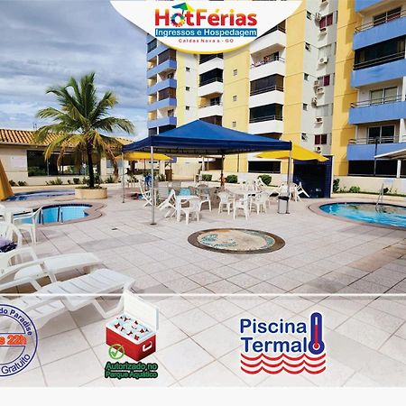 Flat Paradise, Piscinas Termais, Proximo Ao Centro - Hotferias Caldas Novas Esterno foto