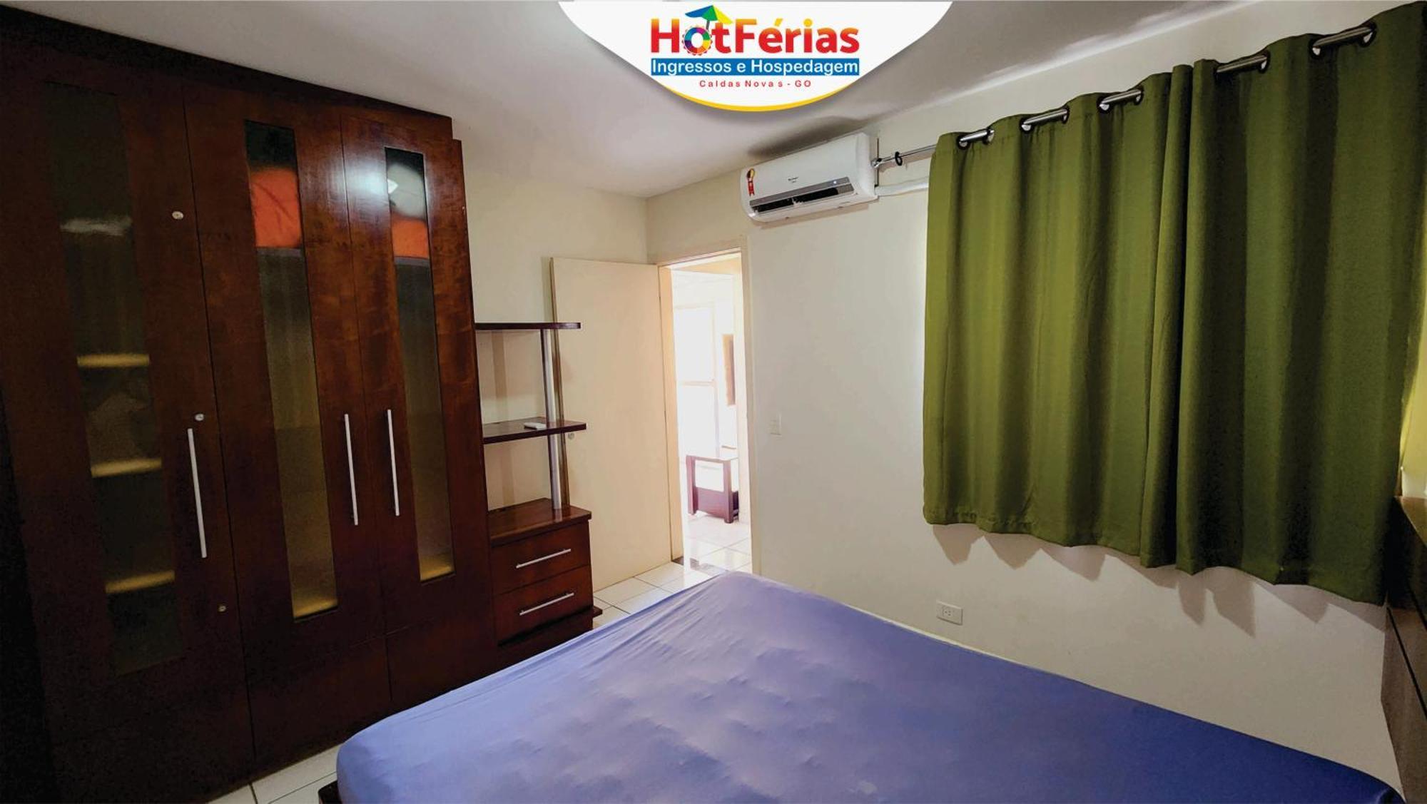 Flat Paradise, Piscinas Termais, Proximo Ao Centro - Hotferias Caldas Novas Esterno foto