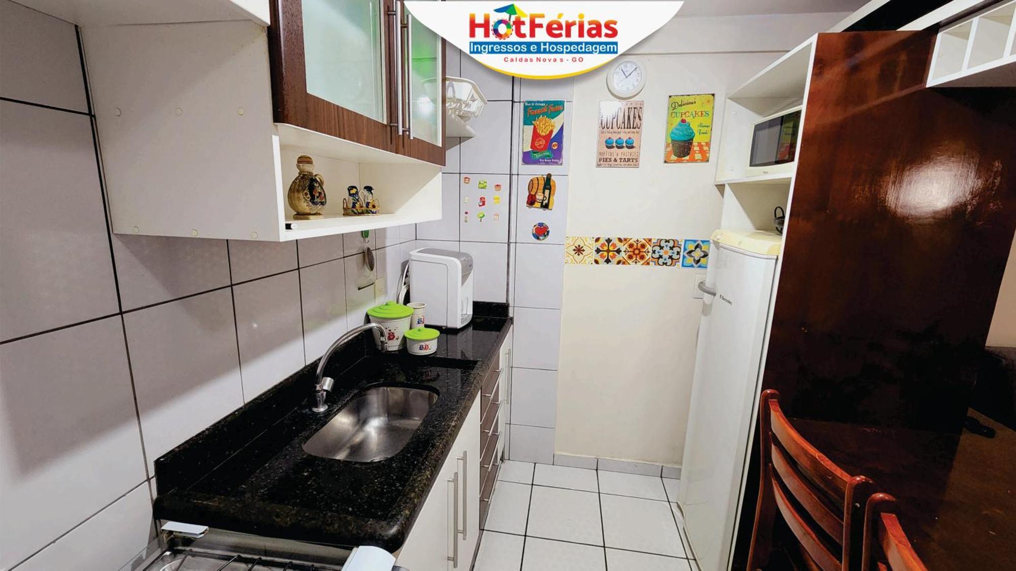 Flat Paradise, Piscinas Termais, Proximo Ao Centro - Hotferias Caldas Novas Esterno foto