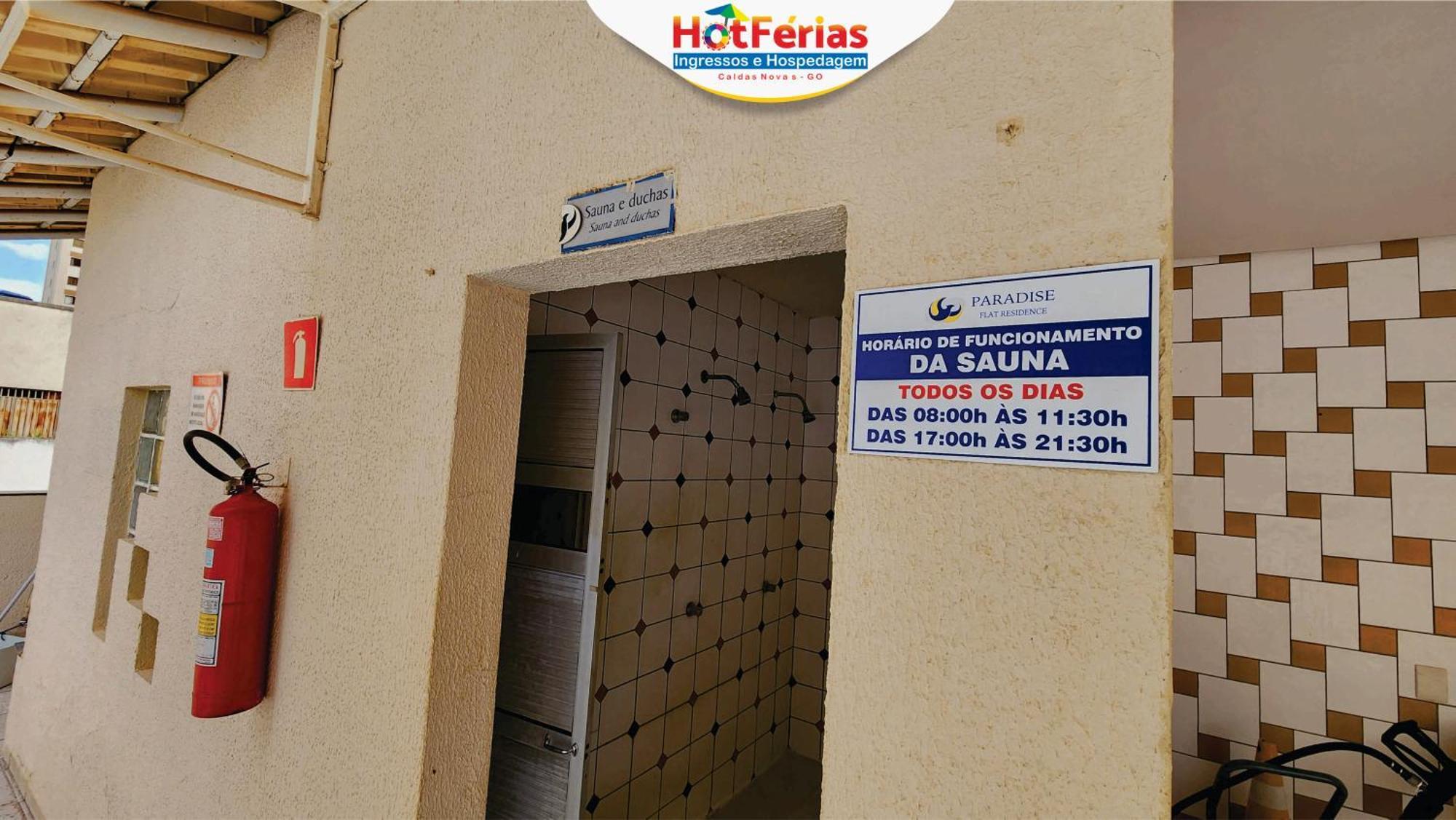 Flat Paradise, Piscinas Termais, Proximo Ao Centro - Hotferias Caldas Novas Esterno foto