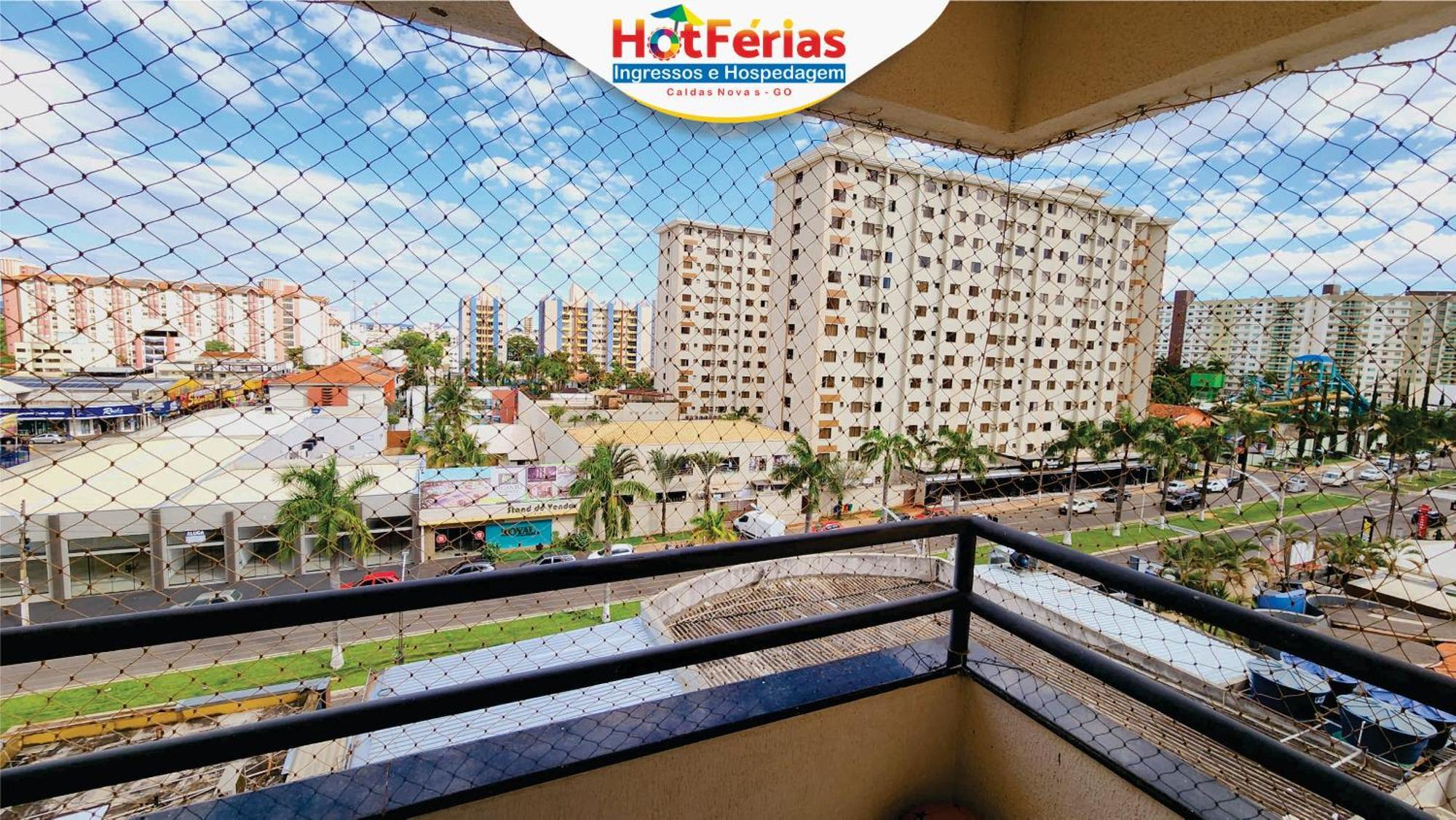 Flat Paradise, Piscinas Termais, Proximo Ao Centro - Hotferias Caldas Novas Esterno foto